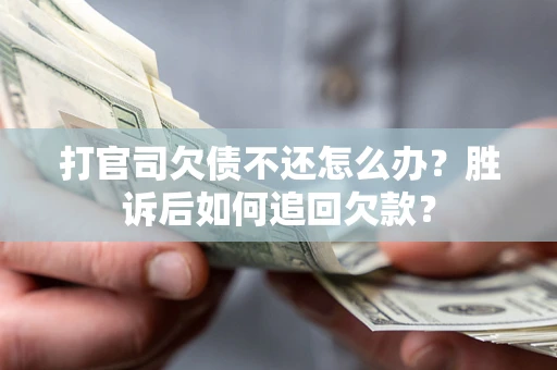 北京打官司欠债不还怎么办？胜诉后如何追回欠款？