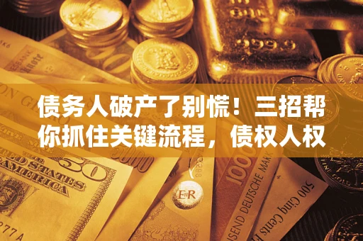 北京债务人破产了别慌！三招帮你抓住关键流程，债权人权益不再缩水