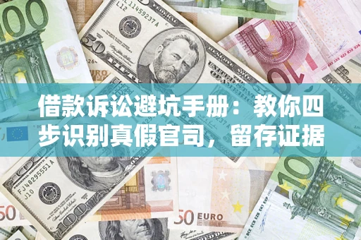 北京借款诉讼避坑手册：教你四步识别真假官司，留存证据不踩雷